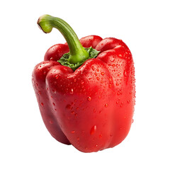 A fresh pepper on PNG background