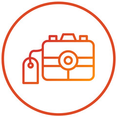 Vector Design Camera Sale Icon Style