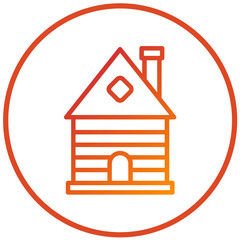 Vector Design Hut Icon Style