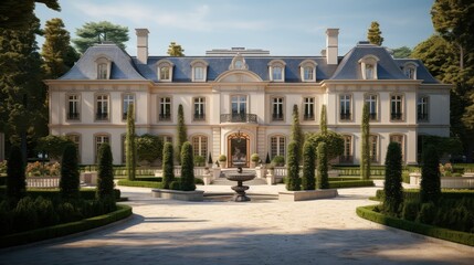 Obraz premium entrance house in country
