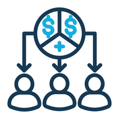 Shareholder Icon - Line Color - Business Value Themes