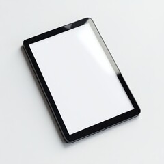 Modern black tablet device
