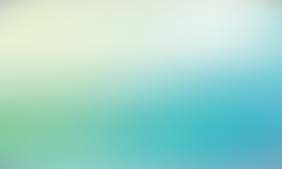 Vector Blue And Green Gradient Background