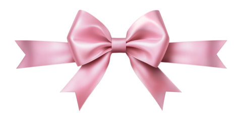 pink bow isolated on white background,png,transparent background