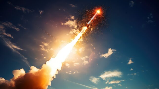 smoke bottle rocket