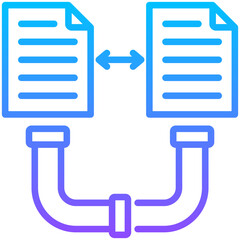 Data Pipeline Icon