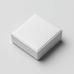 Fototapeta premium Blank White Box Mockup for Product Packaging