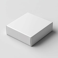 Fototapeta premium Blank White Box Mockup - Product Packaging Design