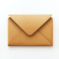 A tan envelope, digitally rendered
