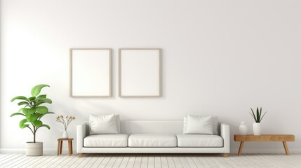 modernism blank gallery wall