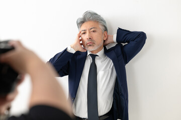 カメラマンとモデル