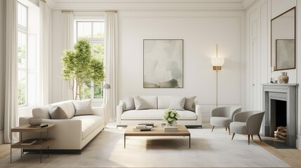 frame white wall molding