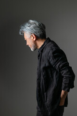 Fototapeta premium カジュアルファッションの男性 