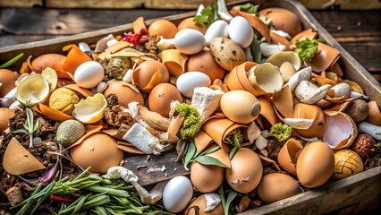 easter eggs in a basket