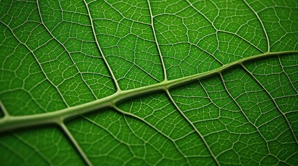 Obraz premium green infinity leaf