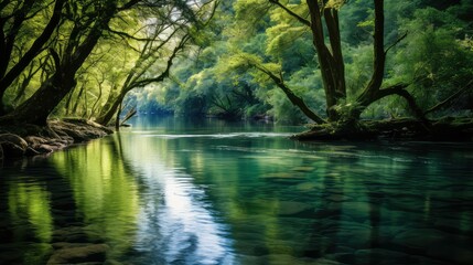 tranquility calm waters