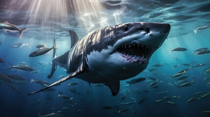 Fototapeta premium graceful black seal