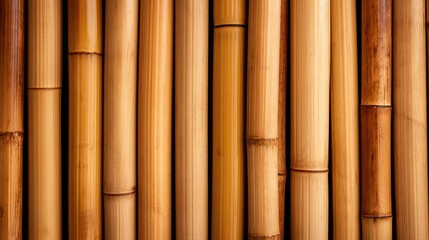 Naklejka premium background bamboo wood texture