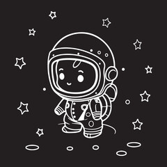 Fun Space Coloring Pages - Creative Outer Space Art for Kids