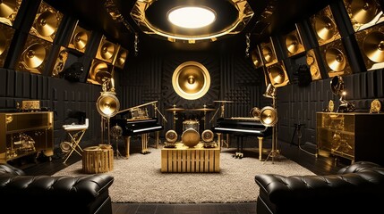 equipment gold music