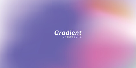 Pastel purple, pink trendy blur gradient background for web header, cover. Aesthetic y2k style backdrop, liquid smooth texture vector EPS