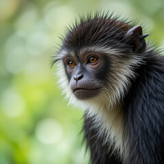 Obraz premium Mona Monkey in Grenada, the Caribbean