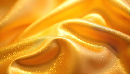Obraz premium A polished gold metallic texture with soft light reflections, creating a luxurious and elegant surface
