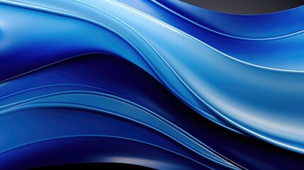 Obraz premium artwork blue brushed metal