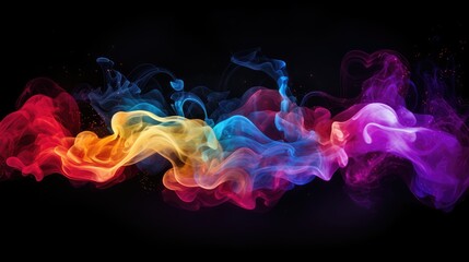 Fototapeta premium burst black string lights