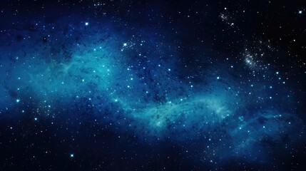 Fototapeta premium sky blue starry night