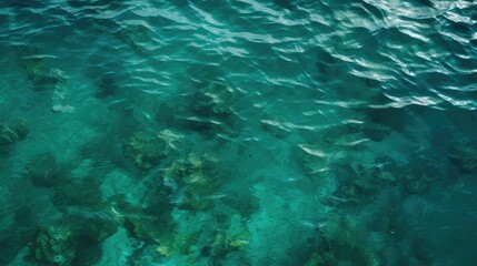 emerald ocean water texture