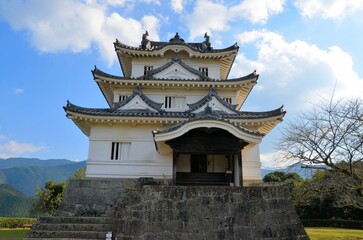 Fototapeta premium 宇和島城 天守閣