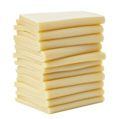Slices of cheese available for snacking and enhancing dishes.