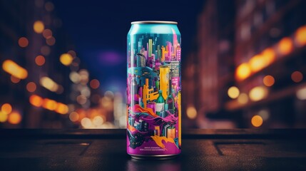graphics beer can template