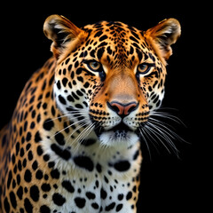 Obraz premium portrait of a leopard