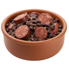 Tasty Brazilian feijoada served as a hearty traditional meal.
