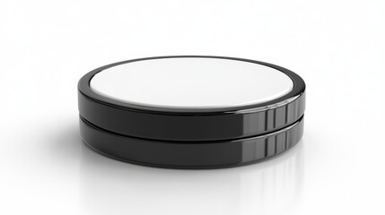 Black cosmetic product mockup