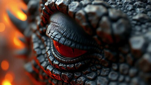 dragon head close up
