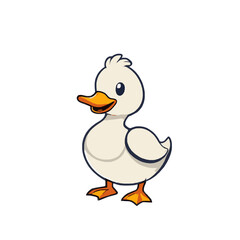 Cute Cartoon Duckling 