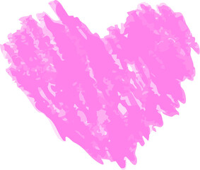 Watercolor cute elements