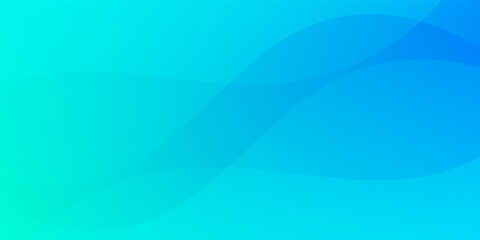 Abstract background blue and green gradient wave liquid color design. Dynamic shapes composition with simple pattern. Eps10 vector