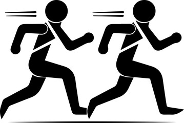 Competition vector icon simple design