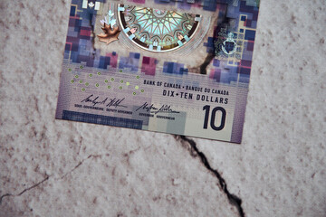 dolar kanadyjski,banknot