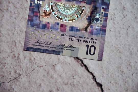 dolar kanadyjski,banknot