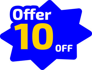 discount 10% banner design 