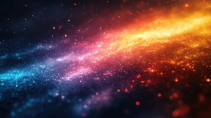 Fototapeta premium Abstract colorful background with lights 