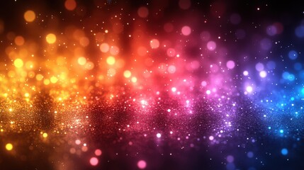 Fototapeta premium Abstract colorful background with lights 