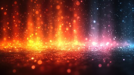 Fototapeta premium Abstract colorful background with lights 