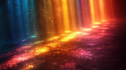 Abstract colorful background with lights 