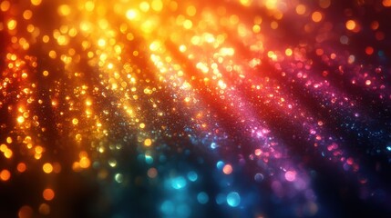 Fototapeta premium Abstract colorful background with lights 